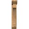 Ekena Millwork Imperial Slat Rough Sawn Bracket w/ Offset Brace, Western Red Cedar, 6"W x 22"D x 34"H BKT0604X22X34IMP06RWR - alternate 3